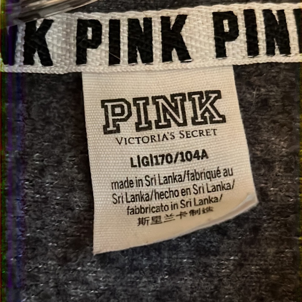 “PINK” Victoria’s Secret cropped hoodie - Picture 2 of 4